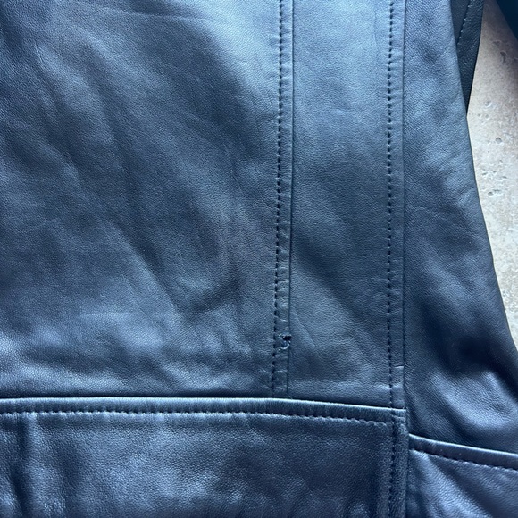 Trade/sell Maje leather jacket NWT w/ minor flaw🦄 - Picture 7 of 12